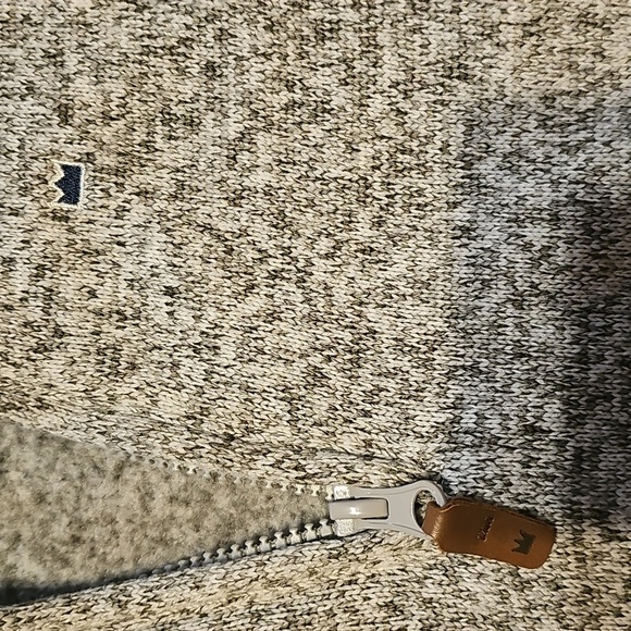 Crown & Ivy-Size 4-Kids Boys Gray Quarter-Zip Sweater - Picture 3 of 4